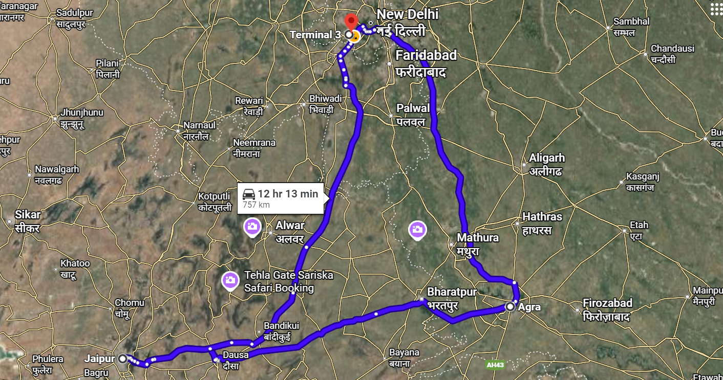 Tour Map